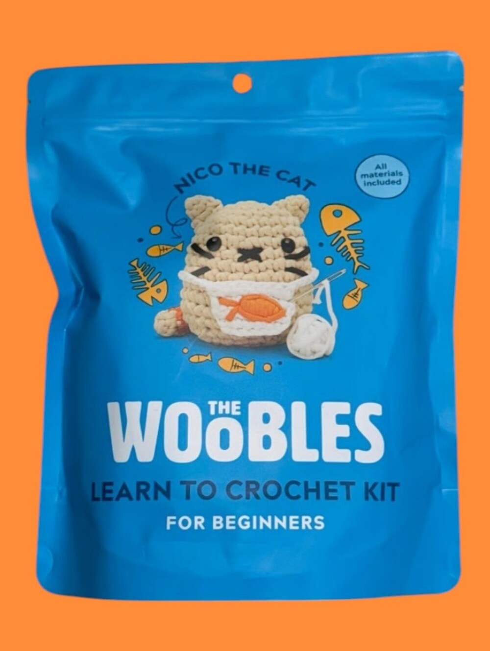 THE WOOBLES KIT Nico the CAT
